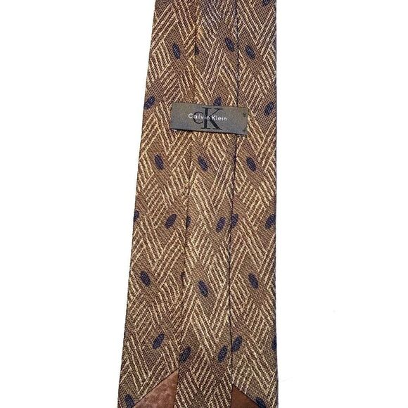 Calvin Klein Men’s Silk Tie - Picture 3 of 3